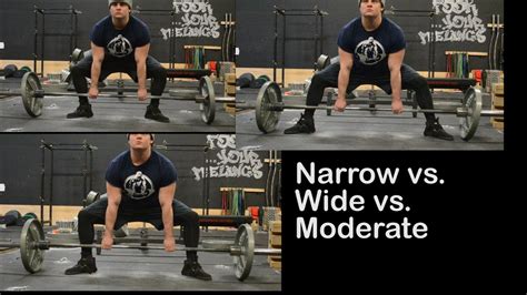 How Wide Should Your Sumo Deadlift Stance Be Youtube