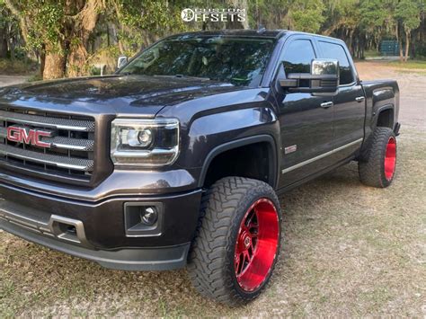 2014 Gmc Sierra 1500 With 22x12 44 Tis 544rm And 33125r22 Atturo