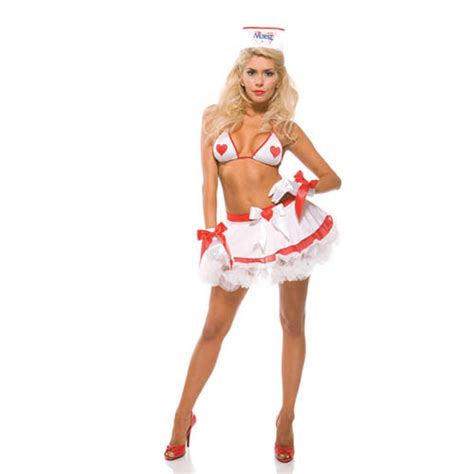 2013 5pc Sexy Nurse Costume Doctor Costumes Halloween Dress Nurse White