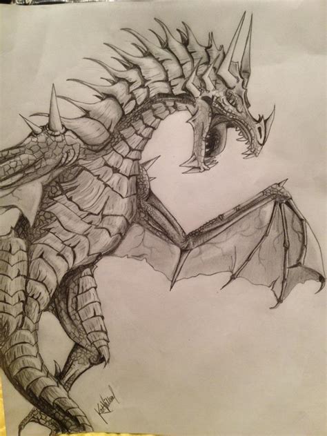 Animal drawings cool drawings drawing sketches cool dragon drawings detailed drawings sketching fantasy dragon fantasy. Cool Dragon Drawing at GetDrawings | Free download