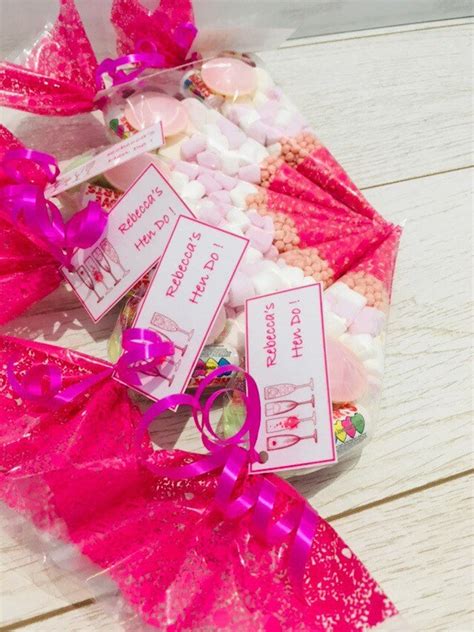 Personalised Hen Party Bag Fillers Bridal Party Favours Etsy Uk