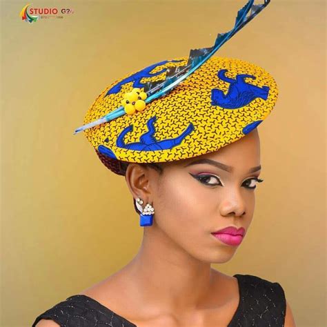 Pin By Yasumin On Hair Wraps N Ornaments African Hats Fascinator Hairstyles African Clothing
