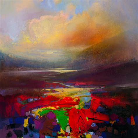 Scott Naismith Scottish Landscape Artist November 2014 Abstract