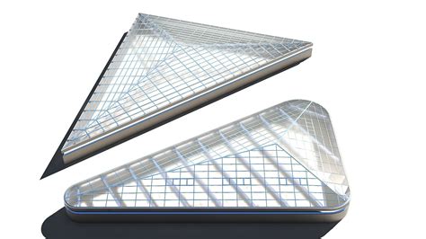 Roof Skylight Triangle Pack 3d Model Cgtrader