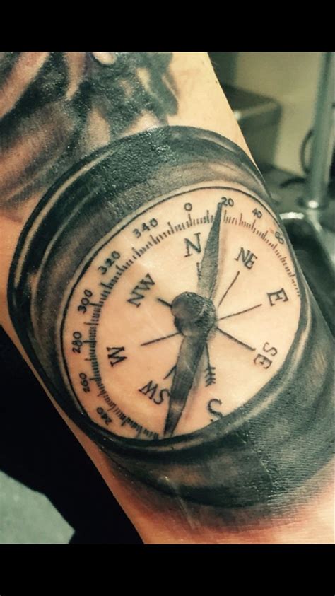 Compass Tattoo Sleeve Clock Tattoo Body Art Artist Sleeve Ideas