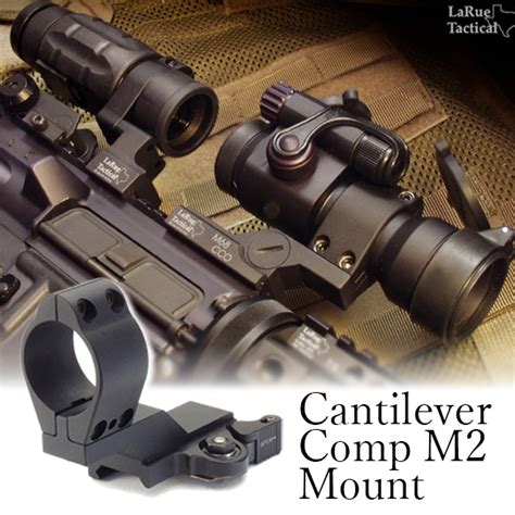 Onweb限定 Larue Tactical Cantilever Comp M2 Mount Qd Lt129 光学機器 スコープ