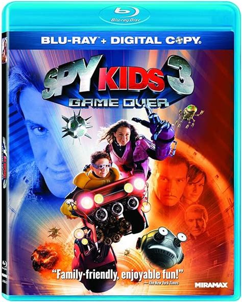 Spy Kids 3 Game Over 2003 Us Import Blu Ray Region A Uk