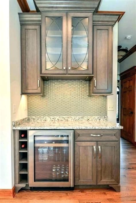 If you love bright colors in your home, consider painting kitchen cabinets bordeaux. Image result for grey stained oak cabinets | Stained ...