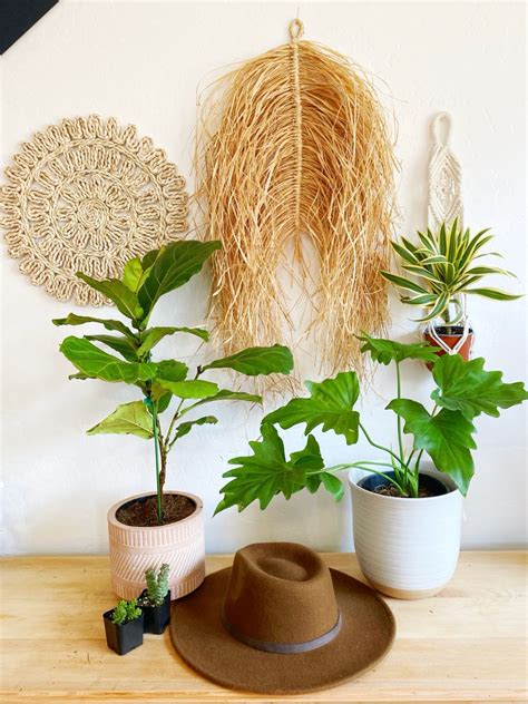 Beautiful Wall Hanging Raffia Leaf Add Texture To Your Boho Decor