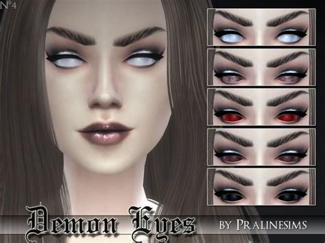 Demon Eyes By Pralinesims At Tsr Sims 4 Updates