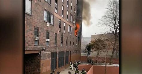 New Yorkers Step Up To Help Victims Of Bronx Fire Cbs News