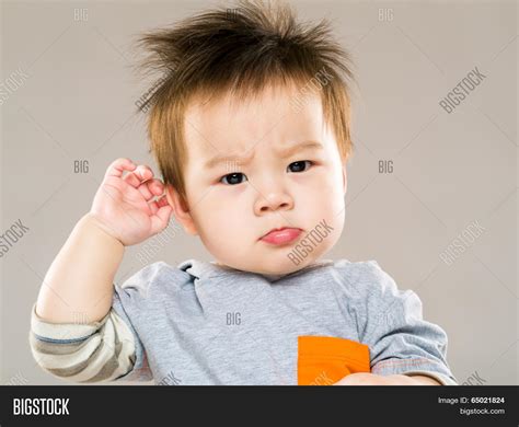 Confused Asian Baby Image And Photo Free Trial Bigstock