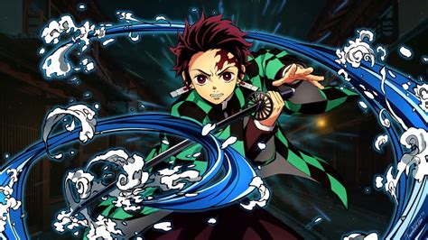 Fond D Cran Demon Slayer Tanjiro Kamado Anim Pour Pc Livewallpaper Livelywallpaper