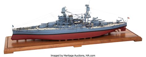 Scale Model Battleship Uss Arizona By Fine Art Models Case Lot