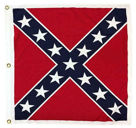 Square Confederate Battle Flag 52″x52″ Printed I Americas Flags