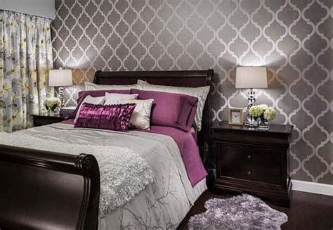 60 Creative Ways To Showcase Wallpaper On Your Walls Romantic Bedroom