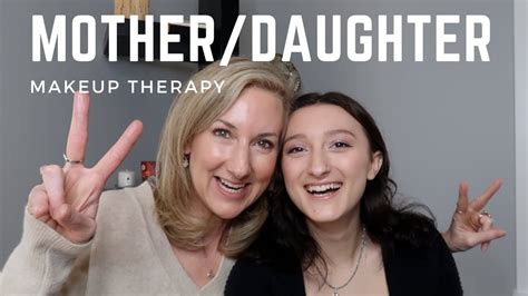 Mother Daughter Makeup Therapy Session I Do My Daughters Makeup Youtube