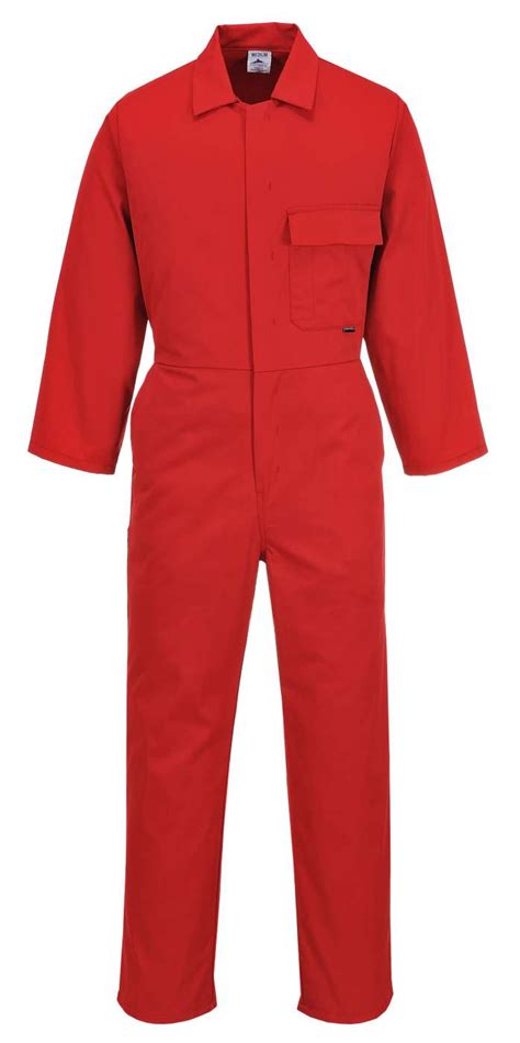 Portwest Concealed Stud Front Standard Work Coverall C802