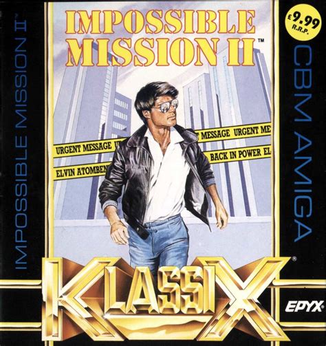 Impossible Mission Ii 1988 Box Cover Art Mobygames