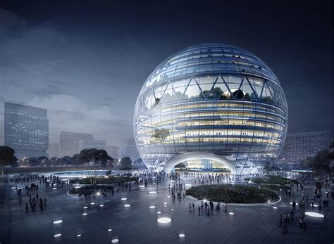 Yeah Architects Designs A Sustainable Super Building With A Dome Shaped