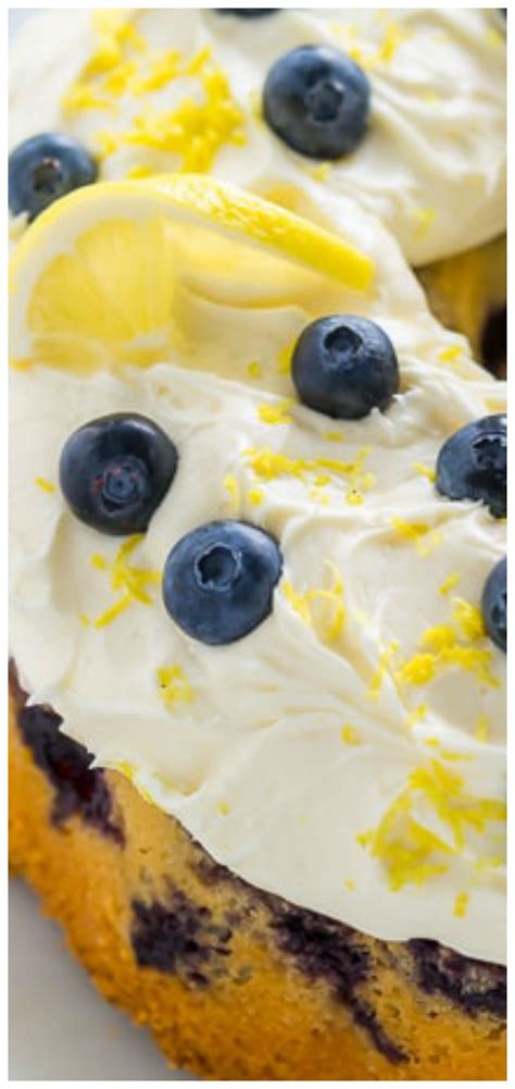 Blueberry Cream Cheese Bundt Cake ~ Zoodesignmelb