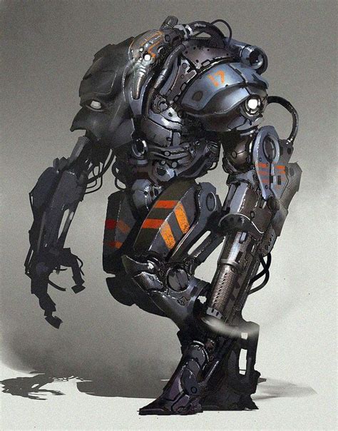 Robot Concept Art Sci Fi Robot Art