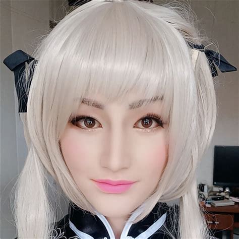realistic and comfortable transgender silicone mask crossdresser mask female inexpensive [cd69