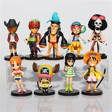 Anime One Piece Mini Luffy Roronoa Zoro Sanji Chopper Franky Nami All