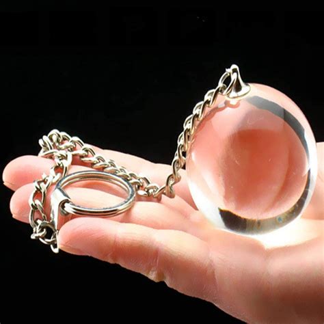 40cm Clear Sex Crystal Ball For Women Vagina Ball Sex Toy