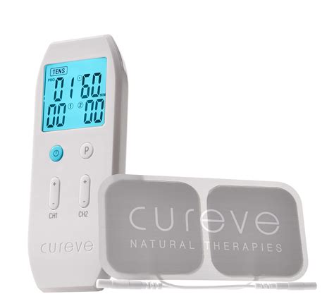 Cureve Tens Ems Unit Combination Pain Relief System And Muscle