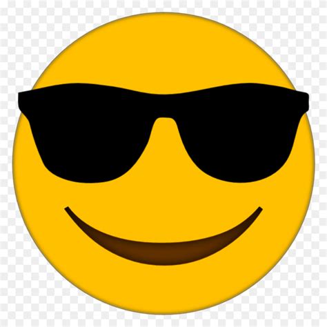 Smiley Face With Sunglasses Emoji Imagesee