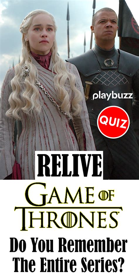 Game Of Thrones Trivia Quiz