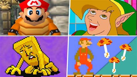 Evolution Of Weird Nintendo Moments 1987 2019 Youtube