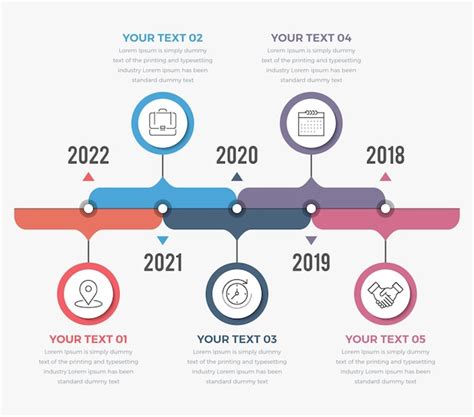 Premium Vector Timeline Infographics