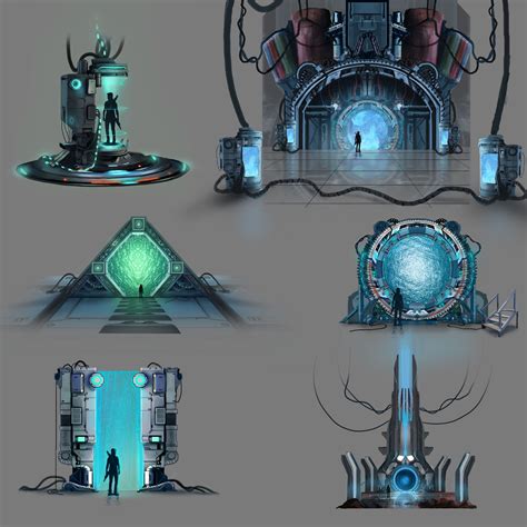 We Created A Post Some Time Back Regarding Some Portals Concept Art