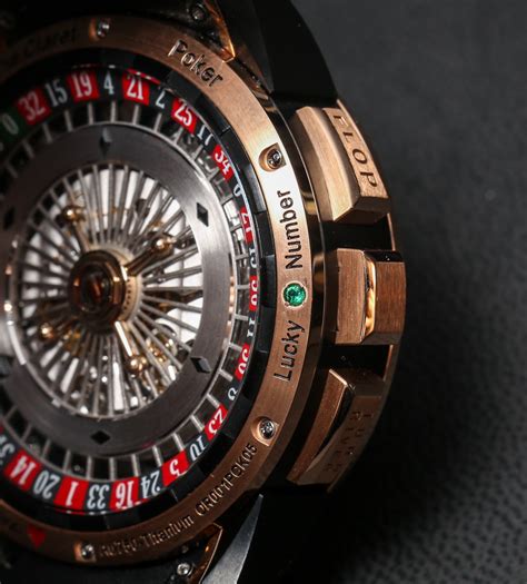 Christophe Claret Roulette Watch Christophe Claret 21 Blackjack Watch