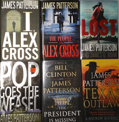 Random Mix Lot Of 10 James Patterson Hardcover Books Unsorted Alex Cross Murder Ebay