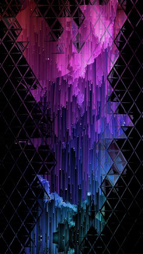 Purple Glitch Wallpapers Wallpaper Cave