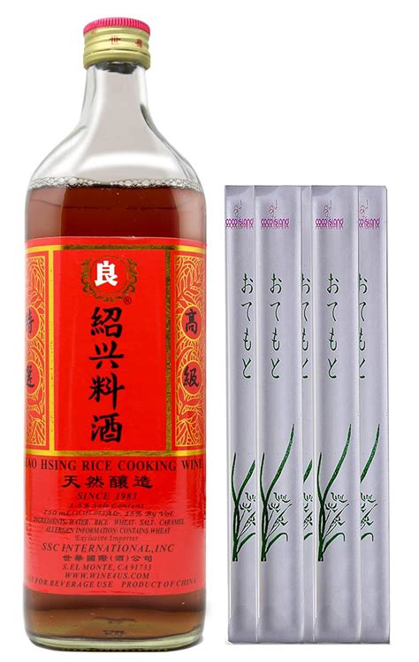 Shaohsing Rice Cooking Wine 750ml Golden Brand Grocery