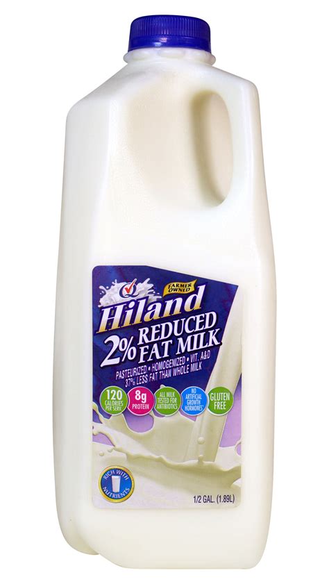 Hiland 2 Reduced Fat Milk Half Gallon 64 Fl Oz Walmart Com