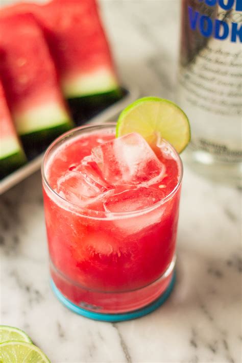 Watermelon Caipiroska - Olivia's Cuisine | Watermelon, Watermelon cocktail, Watermelon vodka
