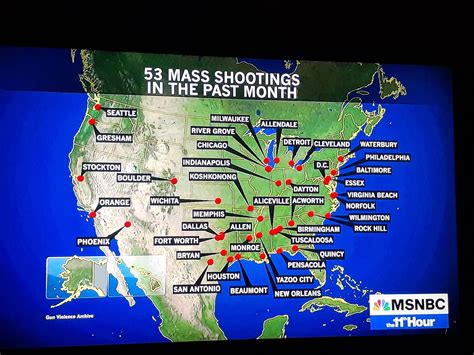 WTF Is Wrong With This Country? 53 Mass Shootings Last Month, One Going