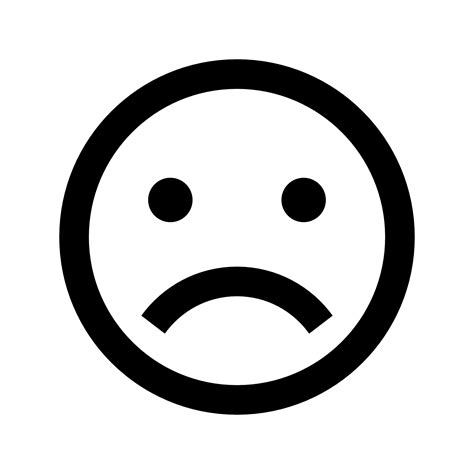 Computer Icons Face Emoticon Sad Png Download 16001600 Free