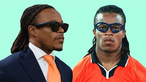 Why Edgar Davids Has Been Wearing Glasses Full Time Since 1999 Thick