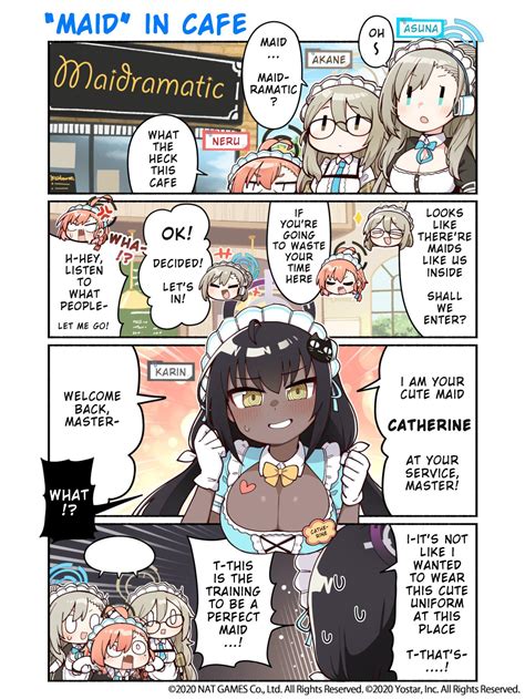 Blue Archive Comic Maid In Cafe R Bluearchive Sexiz Pix