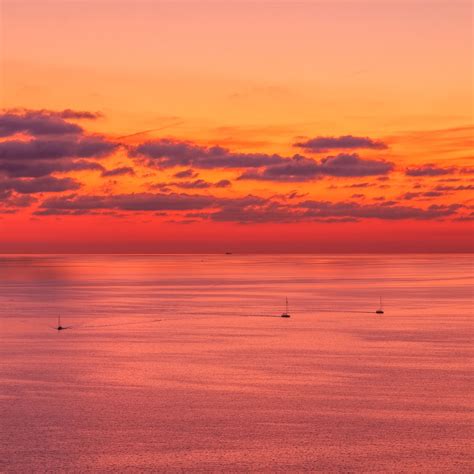 Sunset Evening Lake 5k Ipad Air Wallpapers Free Download
