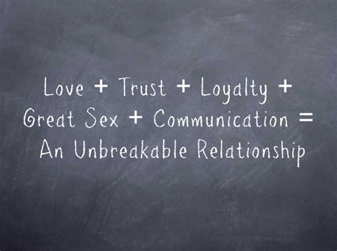 love trust loyalty great munication an quozio