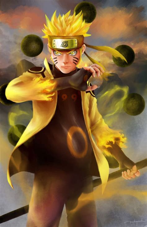 Naruto Sage Of Six Paths Mode Minh Quach Naruto Sage Naruto