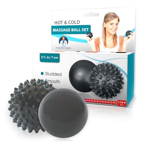 Buy Dr Fredericks Original Therapy Ball Set Temperature Sensitive Massage Balls Online At