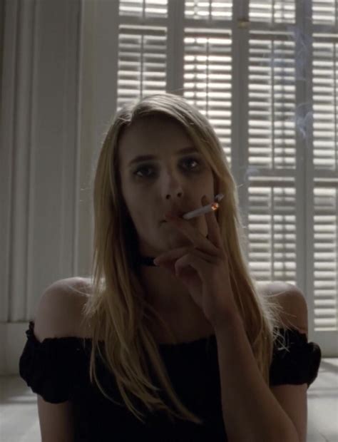 I Would Love To Kiss Her Shoulders Emma Roberts American Horror